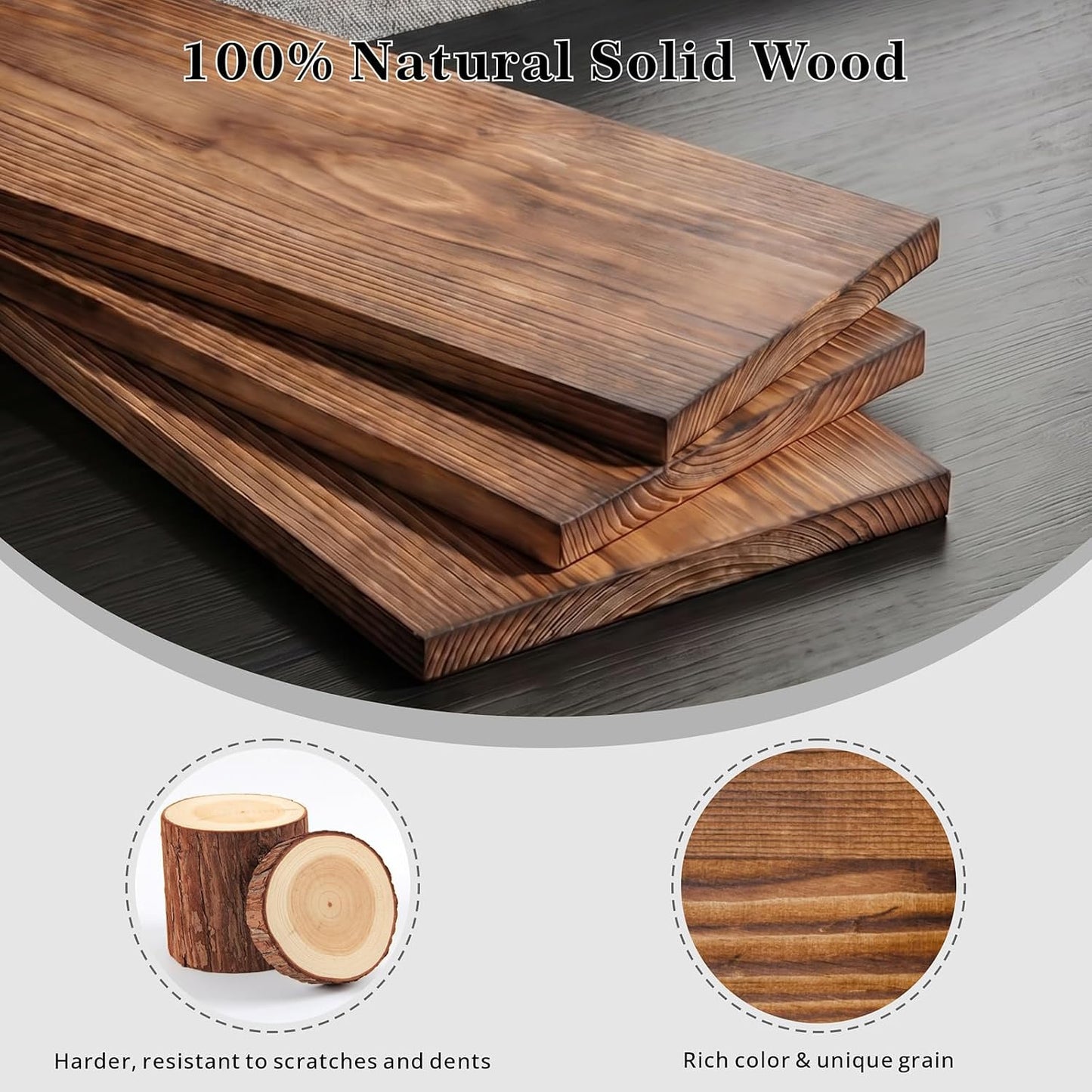 Refined Wooden Cologne Organizer